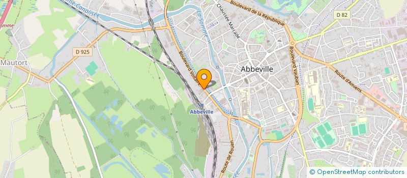 localisation de l'entreprise SARL CHRONOLOTS à ABBEVILLE