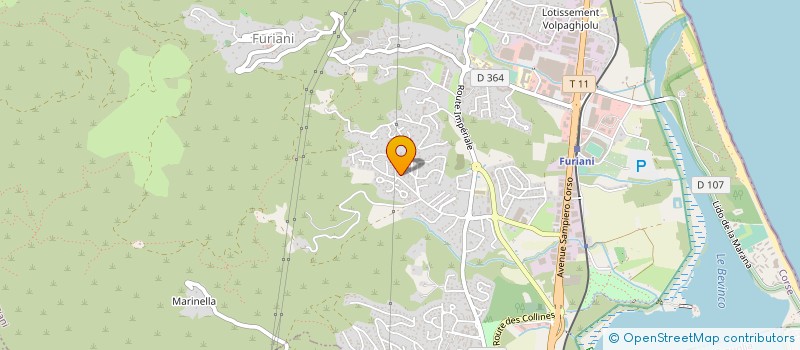 localisation de l'entreprise SARL CIAVALDINI STRABONI à FURIANI