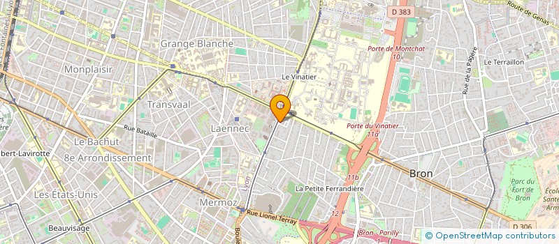 localisation de l'entreprise SARL CIDE à BRON