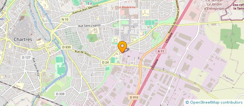 localisation de l'entreprise SARL CIEL ET TERRE à CHARTRES
