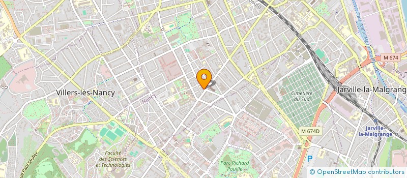 localisation de l'entreprise SARL CIEL YU  NANCY