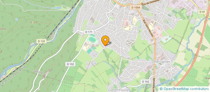 localisation de l'entreprise SARL CIGOGNON  SAVERNE