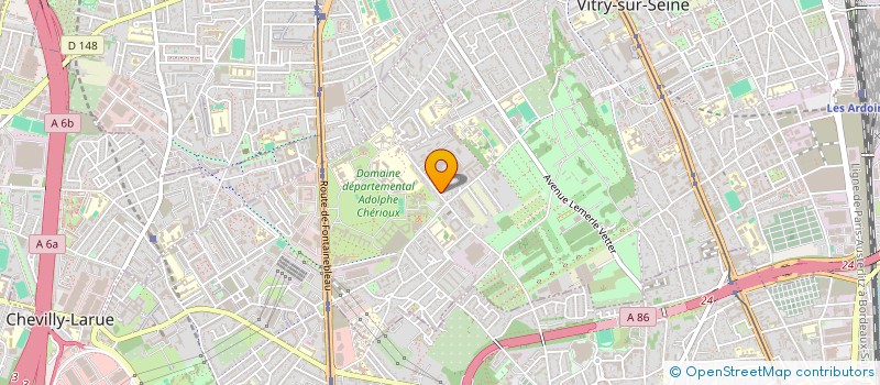 localisation de l'entreprise SARL CIME  VITRY-SUR-SEINE