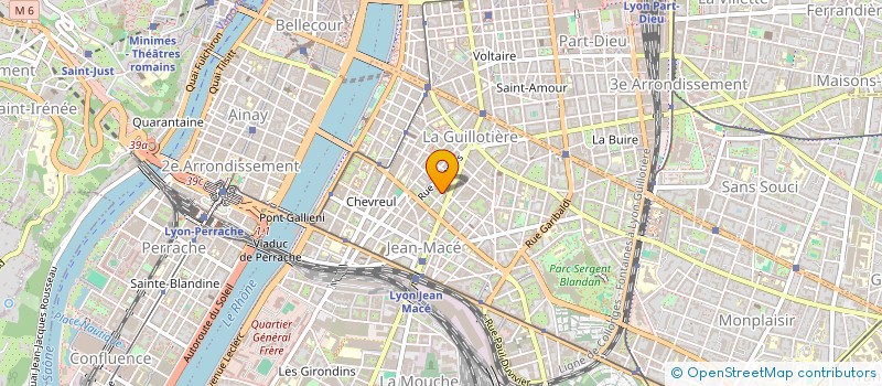 localisation de l'entreprise SARL CINEDERIV' à LYON