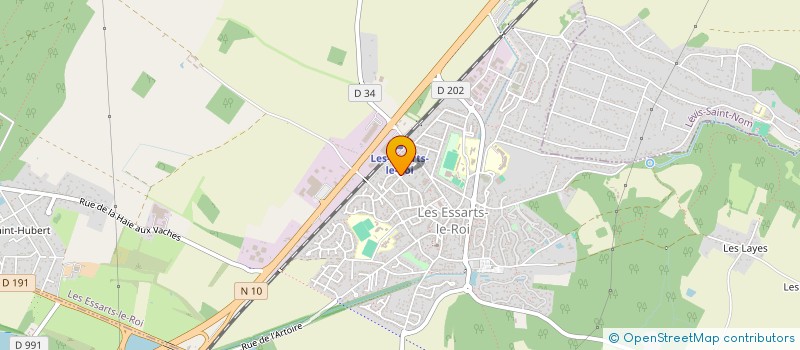 localisation de l'entreprise SARL CINEFLASH à LES ESSARTS-LE-ROI