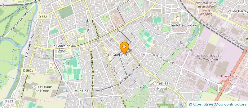 localisation de l'entreprise SARL CIPM DUHAMELET à CAEN