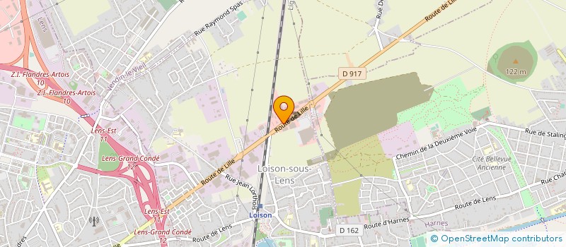 localisation de l'entreprise SARL CIRRUS à LOISON-SOUS-LENS