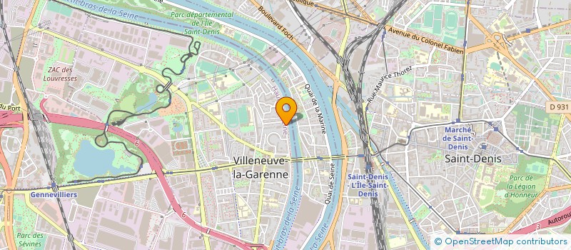 localisation de l'entreprise SARL CISSE MOUSTAPHA SERVICES à VILLENEUVE-LA-GARENNE