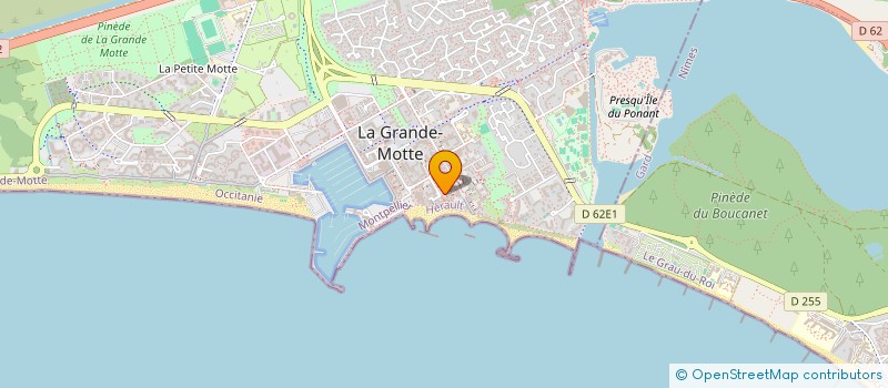 localisation de l'entreprise SARL CISSOKO  LA GRANDE-MOTTE