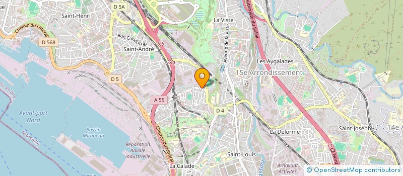 localisation de l'entreprise SARL CITE BAR à MARSEILLE