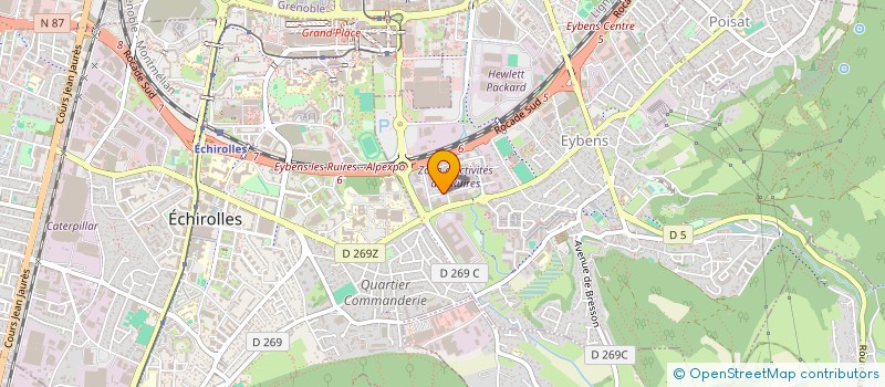 localisation de l'entreprise SARL CITE DU MAILLAGE à EYBENS