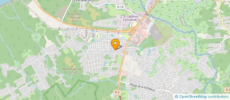 localisation de l'entreprise SARL CITE'OR A.D.P. à MATOURY