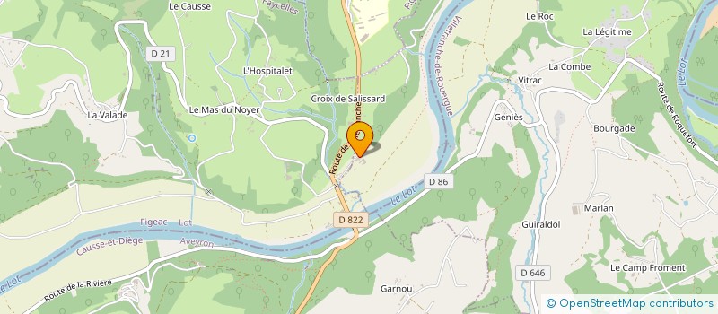 localisation de l'entreprise SARL CITON  FAYCELLES