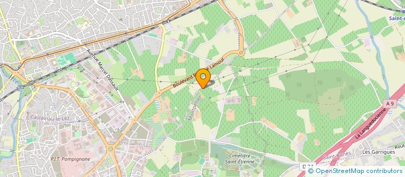 localisation de l'entreprise SARL CITY PIZZA à MONTPELLIER