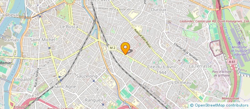 localisation de l'entreprise SARL CIV CONSEIL  TOULOUSE