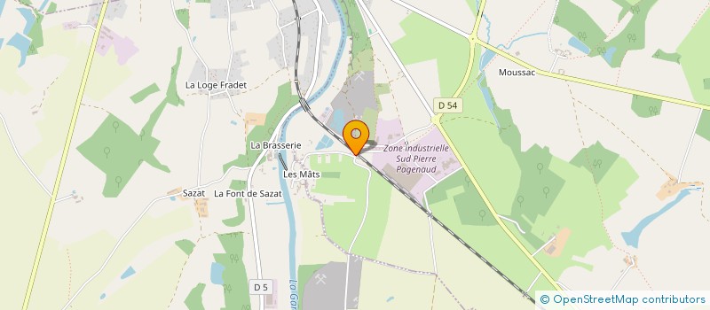 localisation de l'entreprise SARL CIVADIN à MONTMORILLON