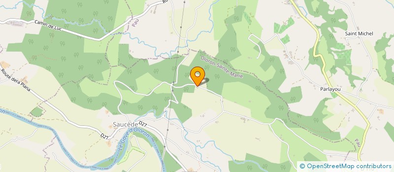 localisation de l'entreprise SARL CIVIT  POEY D'OLORON