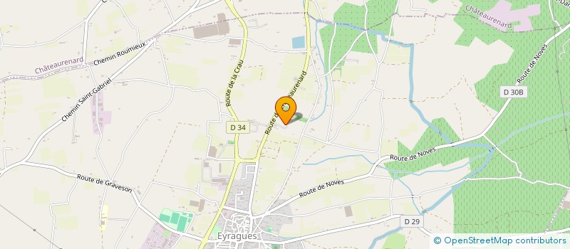 localisation de l'entreprise SARL CJ DA ROSA  EYRAGUES