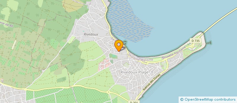 localisation de l'entreprise SARL CJL  RIVEDOUX-PLAGE