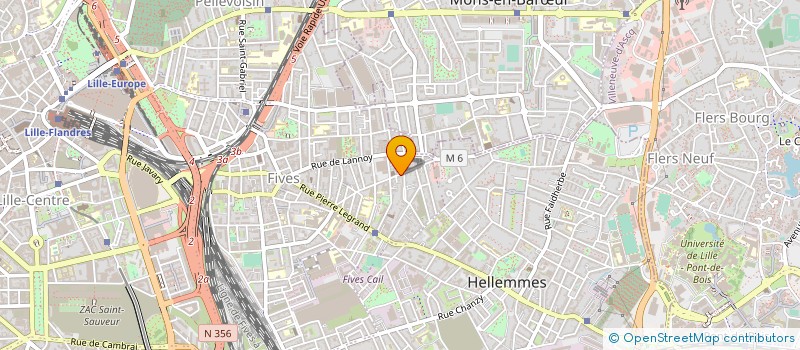 localisation de l'entreprise SARL CK'FORMATIONS à LILLE