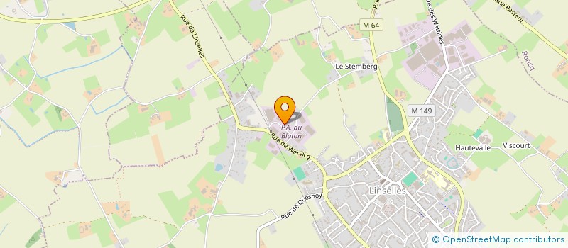 localisation de l'entreprise SARL CLAEYS à LINSELLES