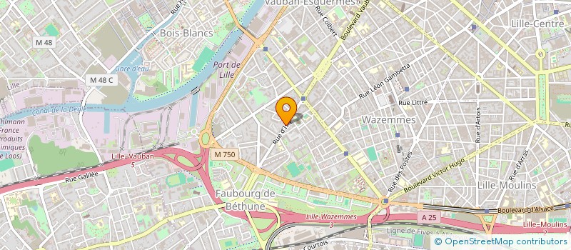 localisation de l'entreprise SARL CLAIR VISAGE à LILLE