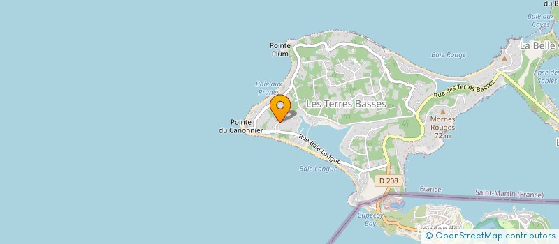 localisation de l'entreprise SARL CLAIRE  SAINT MARTIN