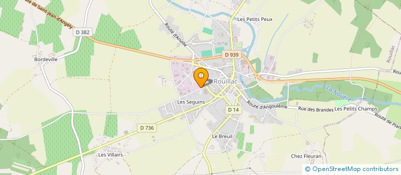 localisation de l'entreprise SARL CLAIRE MARIE à ROUILLAC