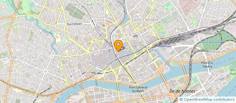 localisation de l'entreprise SARL CLAIREUX à NANTES