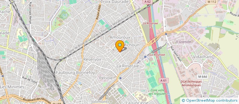 localisation de l'entreprise SARL CLAIRMILLE à TOULOUSE