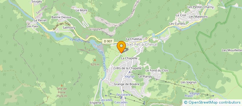 localisation de l'entreprise SARL CLAISSE à SIXT-FER-A-CHEVAL