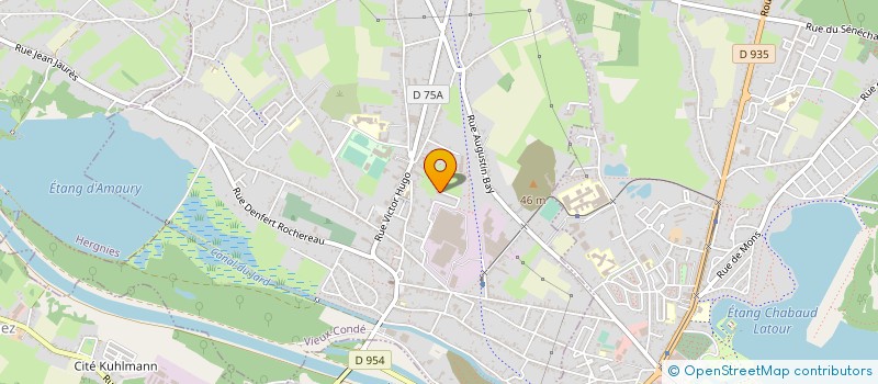 localisation de l'entreprise SARL CLAK'AUTOS à VIEUX-CONDE