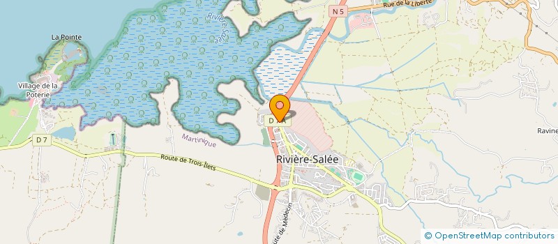 localisation de l'entreprise SARL CLAM HOLDING  RIVIERE SALEE