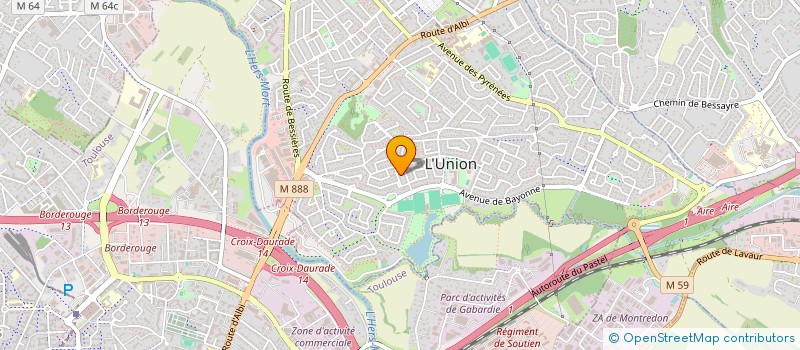 localisation de l'entreprise SARL CLAMELEC à L'UNION