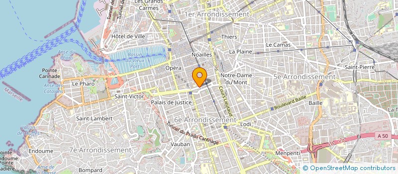 localisation de l'entreprise SARL CLANSE à MARSEILLE