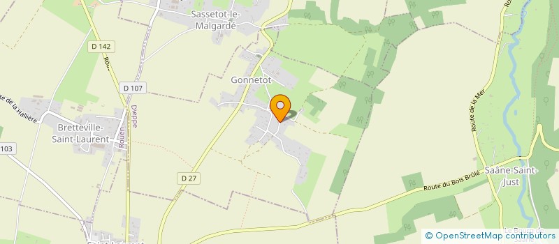 localisation de l'entreprise SARL CLARTE ASSURANCES  BACQUEVILLE-EN-CAUX