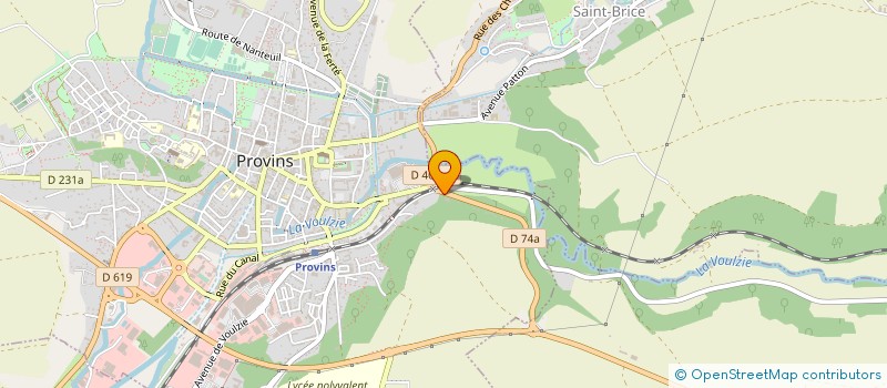 localisation de l'entreprise SARL CLAUDE CHAPOTOT à PROVINS