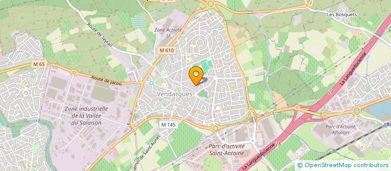 localisation de l'entreprise SARL CLAUDE CONSTANT MACONNERIE à VENDARGUES