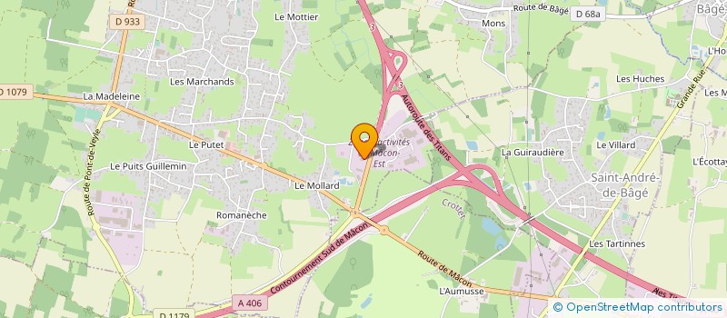 localisation de l'entreprise SARL CLAUDE FONTIMPE à REPLONGES