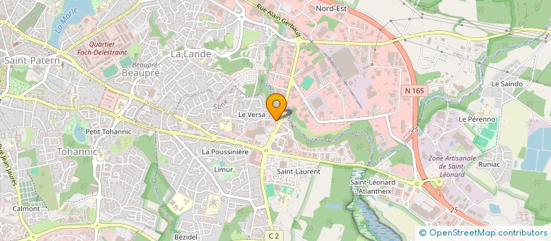 localisation de l'entreprise SARL CLAUDE LESQUEL à SENE