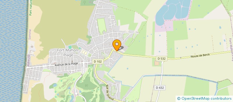 localisation de l'entreprise SARL CLAUDE MOUILLARD  FORT-MAHON-PLAGE