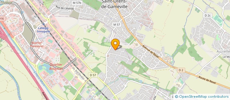 localisation de l'entreprise SARL CLAUZADE STEPHANE  LABEGE