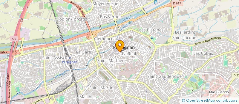 localisation de l'entreprise SARL CLC  PERPIGNAN