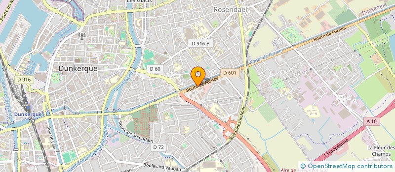localisation de l'entreprise SARL CLEAN AUTO à COUDEKERQUE-BRANCHE