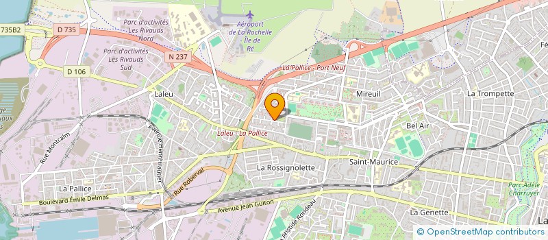 localisation de l'entreprise SARL CLEAN LOC BNB  LA ROCHELLE
