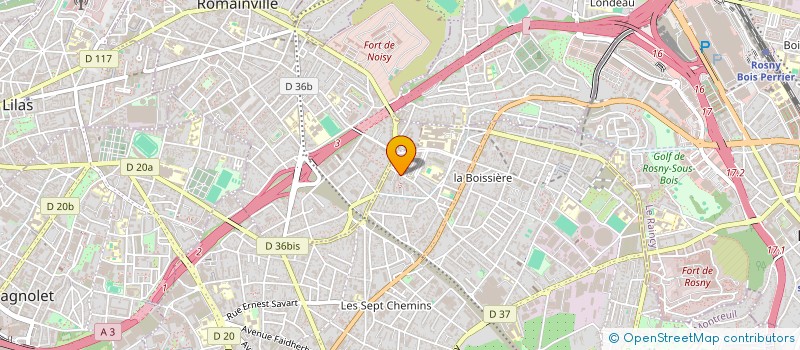 localisation de l'entreprise SARL CLEAN SERVICES à MONTREUIL