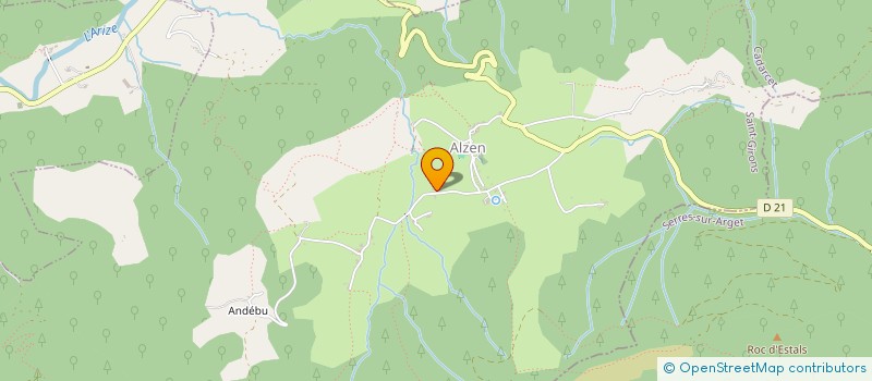 localisation de l'entreprise SARL CLEG à LA BASTIDE-DE-SEROU
