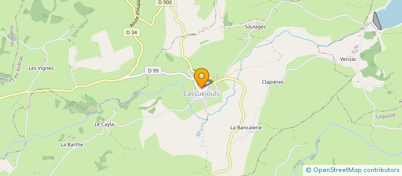 localisation de l'entreprise SARL CLEMCAT IMMOBILIER  CASSUEJOULS