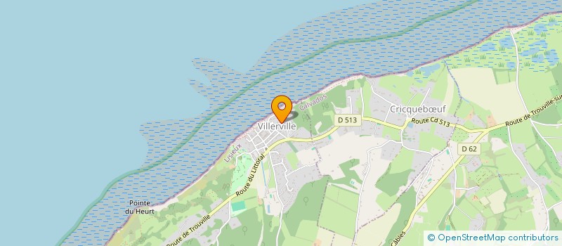 localisation de l'entreprise SARL CLEMENCEAU  VILLERVILLE