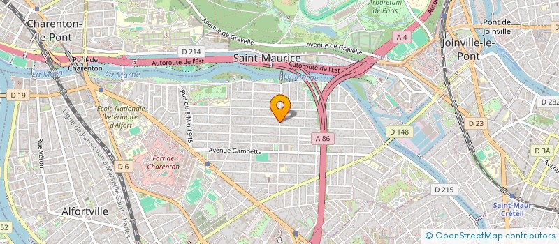 localisation de l'entreprise SARL CLEMENCEAU à MAISONS-ALFORT